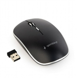 Wireless optical mouse black