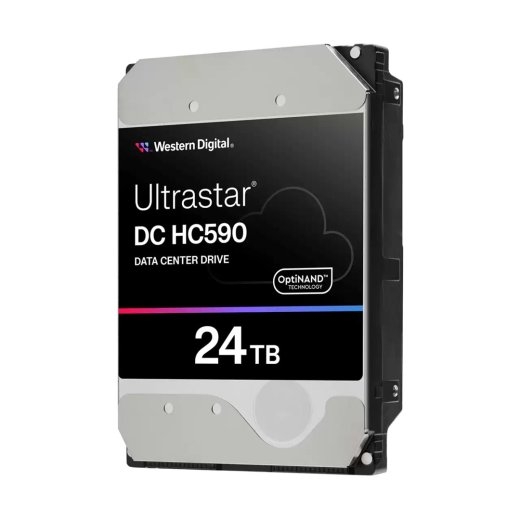 Western Digital DC HC590 internal hard drive 24 TB 7200 RPM 3.5" SAS