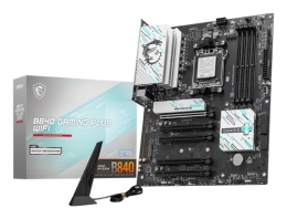 Mainboard MSI AMD B840 SAM5 ATX Memory slots 4 5xPCI-Express 16x 2xM.2 1xHDMI 1xAudio-In 1xAudio-Out 1xMicrophone 4xUSB 2.0 3xUSB 3.2 1xUSB-C 1xRJ4...
