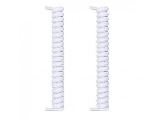 Elastic spiral laces for diabetics