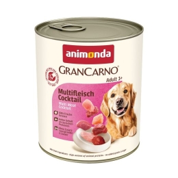 animonda GranCarno multi meat cocktail Beef, Chicken, Game, Heart, Turkey Adult 800 g