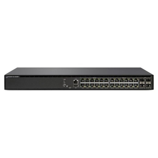 LANCOM Switch GS-4530XP - 30 Ports - 12x GE (10/100/1000) - 12x GE (100/1000/2500) - 24x PoE+ - 2x QSFP+ - 4x SFP+