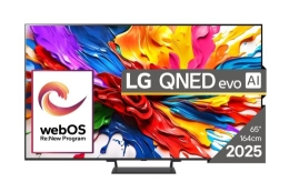 LG QNED evo AI 65QNED93A6A TV 165.1 cm (65") 4K Ultra HD Smart TV Wi-Fi Black