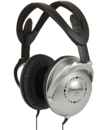Koss Headphones UR18 Wired On-Ear Silver Noise canceling