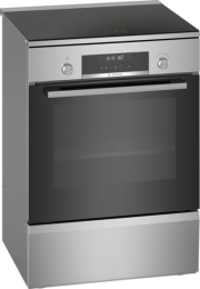 Bosch Cooker HLS79Y351U Series 6 Hob type Induction Oven type Electric Stainless Steel Width 60 cm Grilling LCD Depth 60 cm 63 L
