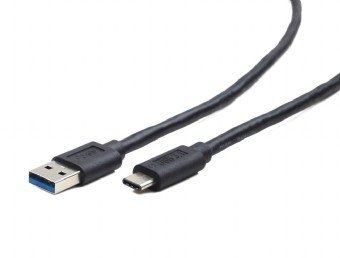 USB 3.0 type C cable AM/CM/0.5m/black