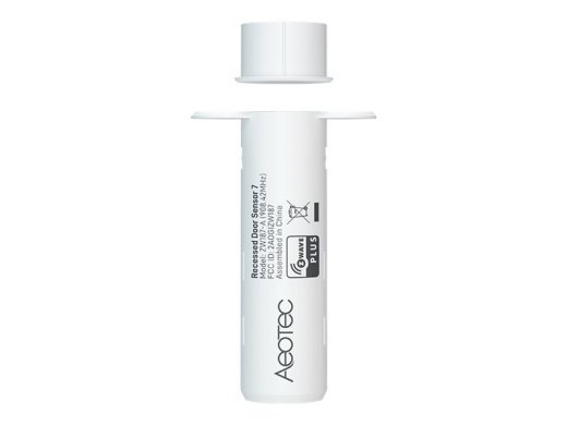 Aeotec Recessed Door Sensor 7, Z-Wave Plus V2 AEOTEC Recessed Door Sensor 7 Z-Wave Plus V2 Z-Wave White