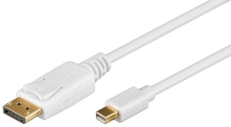 Goobay 52859 Mini DisplayPort adapter cable 1.2, gold-plated, 2m Goobay DP to mini-DP