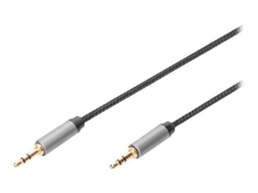 DIGITUS 3.5 mm audio cable DB-510110-018-S - 1.8 m