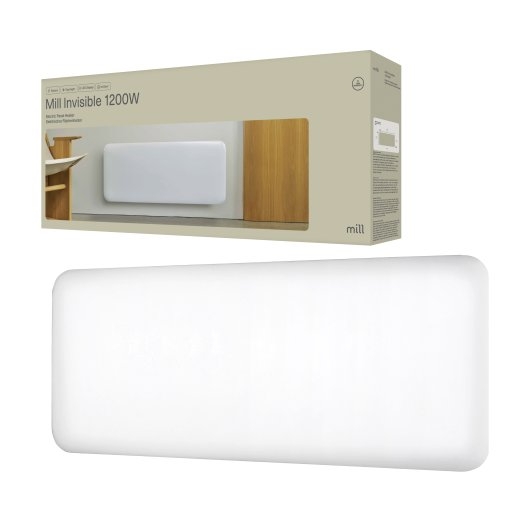 Mill Heater IB1200DN Steel 1200 W Number of power levels 1 Suitable for rooms up to 14-18 m² White N/A