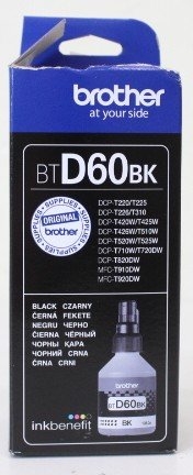 SALE OUT. Brother BTD60BK Ultra High Black Ink SALE OUT. Brother Cartridge BTD60BK Inkjet Black DAMAGED PACKAGING