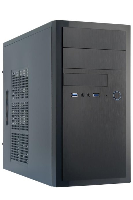 Case CHIEFTEC MiniTower MicroATX Colour Black HT-01B-OP