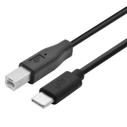 Tb Cable USB CM-BM 1.8m black for printers