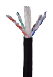 Alantec KIU6OUTZ305 networking cable 305 m Cat6 U/UTP (UTP) Black