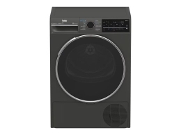 BEKO Dryer Machine B5T89243M Energy efficiency class C Front loading 9 kg Heat pump Digital Depth 67 cm Steam function Black