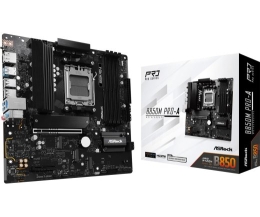 Asrock Motherboard B850M PRO-A AM5 4DDR5 HDMI/DP mATX