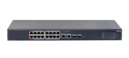 Switch DAHUA DH-SG4020LP 16xRJ-45 ports RJ-45 Ports Type Gigabit Ethernet (10/100/1000) 2xGigabit Ethernet (copper) ports quantity 2xSFP module slo...
