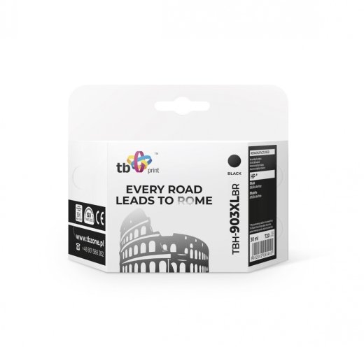 Ink for HP OJ 6950 AiO TBH-903XLBR black refabrication