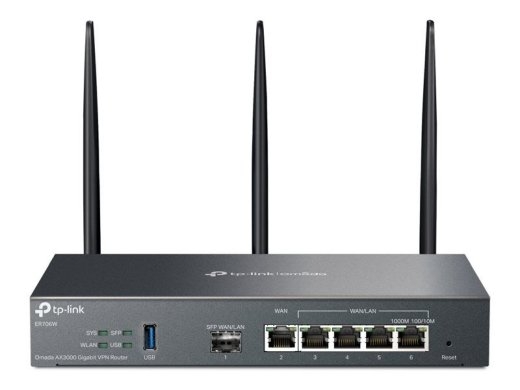 TP-Link Omada ER706W V1 - wireless router - Wi-Fi 6 - desktop, wall-mountable