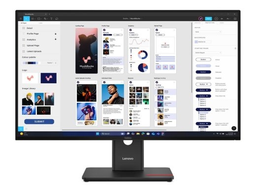 Lenovo ThinkVision T32UD-40 31.5 " IPS 16:9 60 Hz 4 ms 3840 x 2160 pixels 350 cd/m² HDMI ports quantity 1 Warranty 36 month(s)