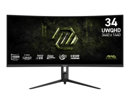 Msi Monitor 34 inches MAG 342CQRF E20 UWQHD/Curved/200Hz/black