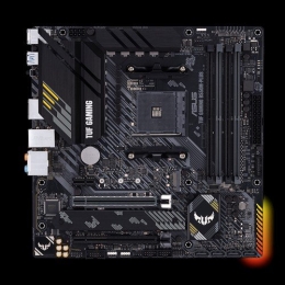 Asus TUF Gaming B550M-Plus Processor family AMD Processor socket AM4 DDR4 Memory slots 4 Chipset AMD B Micro ATX