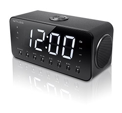 Muse Clock radio M-192CR Black