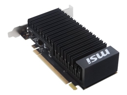 MSI GeForce GT 1030 2GHD4 LP OC NVIDIA 2 GeForce GT 1030 DDR4 HDMI ports quantity 1 PCI Express 3.0 x16 (uses x4) Memory clock speed 2100 MHz
