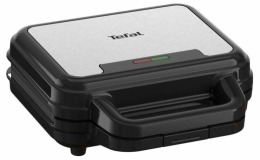 TEFAL UltraCompact 3in1 SW383D10 Sandwich Maker 700 W Number of plates 3 Gray/Black