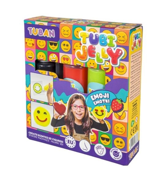 Tuban Tubi Jelly Emoji Set - 3 Colors