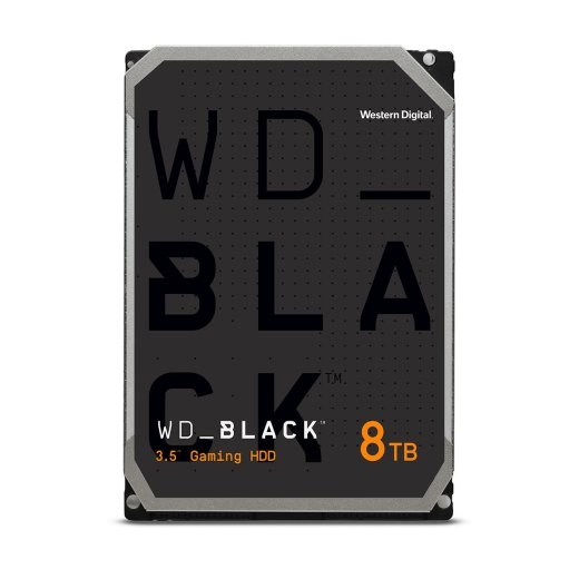 HDD WESTERN DIGITAL Black 8TB SATA 256 MB 7200 rpm 3,5" WD8001FZBX