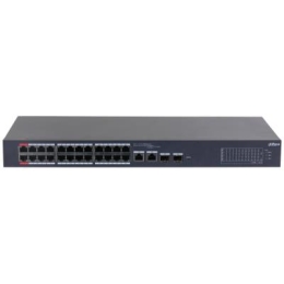 Switch DAHUA CS4226-24ET-240 Desktop/pedestal Rack 1U 24x10Base-T / 100Base-TX 2x10/100/1000BASE-T/SFP combo 2