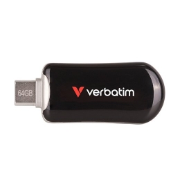 Pendrive Plectra 64GB USB-C 100MB/s 30224 black