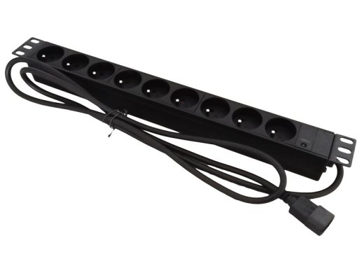 Alantec PZ09U power extension 1.8 m 9 AC outlet(s) Indoor Black