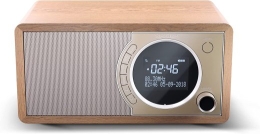Sharp DR-450(BR) Digital Radio, FM/DAB/DAB+, Bluetooth 4.2, Alarm function, Brown Sharp Digital Radio DR-450(BR) Bluetooth Brown