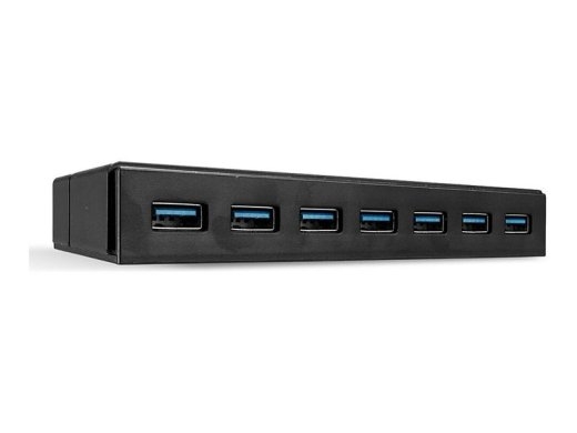 Lindy USB 3.1 Hub 7 Port with Charging Function - hub - 7 ports