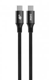 Cable USB C - USB C 1m 240W black