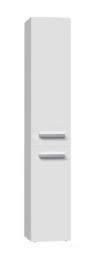Bathroom cabinet NEL II 31x30x174 cm, matt white