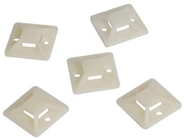 Cable Tie Mounts 20x20 mm KAB0042 Self-adhesive, for cable ties