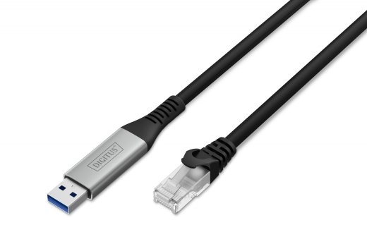 Digitus USBA RJ45 cable AK-300600-020-S