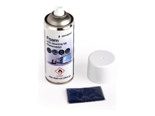 Gembird Foam LCD Cleaning Kit CK-LCD-08 Foam Cleaner for LCD / TFT screens 400 ml