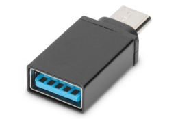 Digitus USB Type-C adapter, type C to A M/F, 3A, 5GB, 3.0 Version AK-300506-000-S Plug USB C Jack USB A