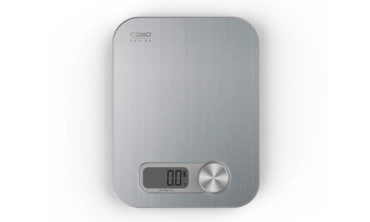 Caso Design kitchen scale Maximum weight (capacity) 5 kg Graduation 1 g Display type Digital Stainless Steel
