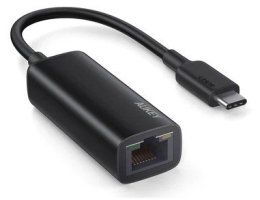 Ethernet Adapter CB-A30 Aluminium Gigabit 10/100/1000 Mbps RJ45 1 Gb/s USB 3.0 Typ C diody LED