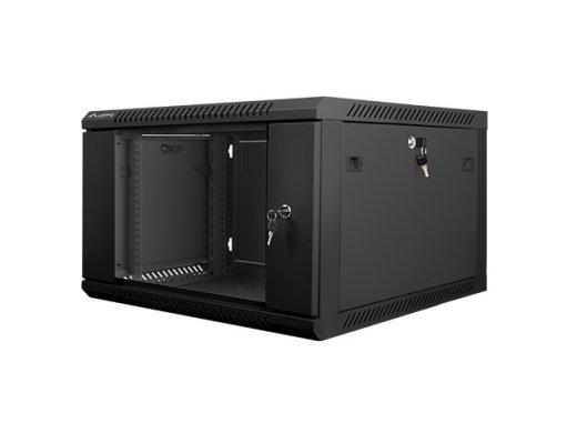 Wall-Mounted Rack 19'' 6U 600X600mm black