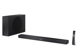 Sharp 2.1ch Ultra-slim Dolby Atmos/DTS Virtual: X Soundbar with Wireless Subwoofer HT-SBW320 360 W Bluetooth Wireless connection Black