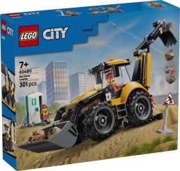 LEGO City 60480 Yellow Backhoe Loader Blocks