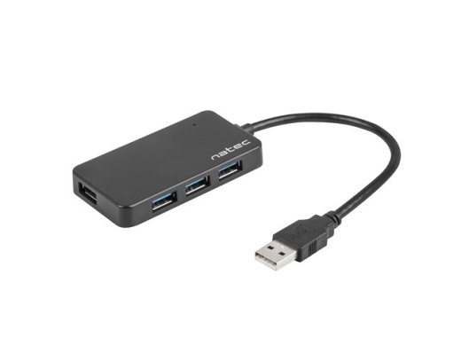 Hub USB3.0 4-Port Moth black