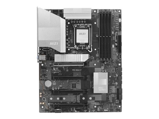 SALE OUT. MSI PRO B860-P Processor family Intel Processor socket LGA1851 DDR5 Memory slots 2 Supported hard disk drive interfaces SATA, M.2 Number...