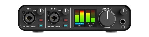 MOTU M2 – Audio interface